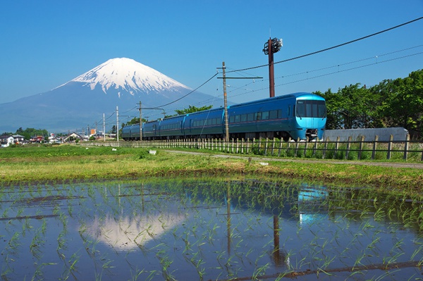 御殿場線と富士山