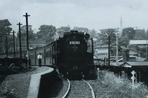 岩波駅ホーム